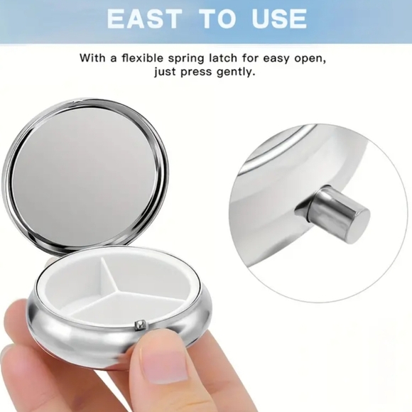 2/$30 Or 3/$35 NEW Hummingbird portable pill case- (#014) - Picture 3 of 5